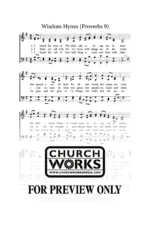 Wisdom Hymn (Proverbs 9) [free song] - Image 2